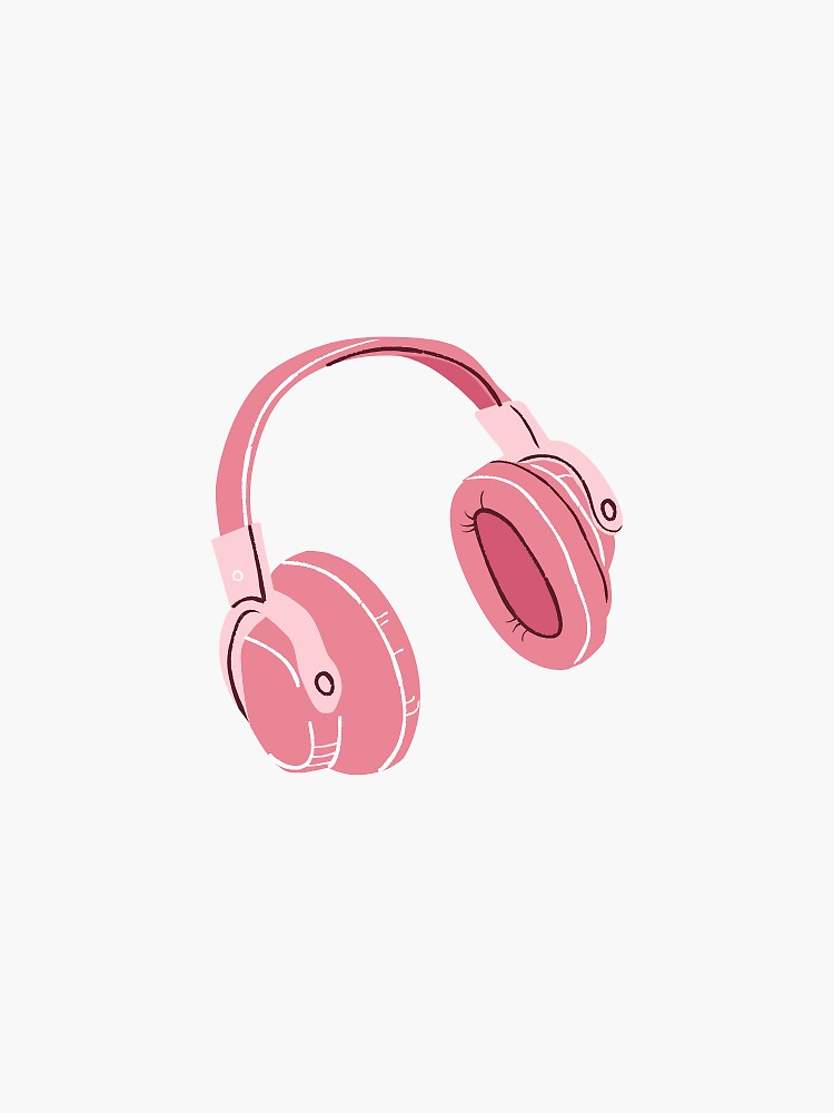 Pink Headphones