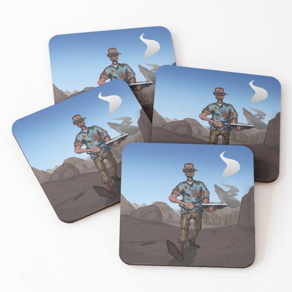 Ride the Wave Coasters (Set of 4)