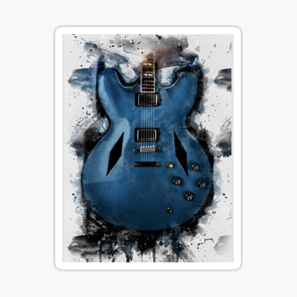 Dave Grohl's electric guitar Sticker