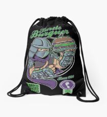 TURTLE BURGUER Drawstring Bag