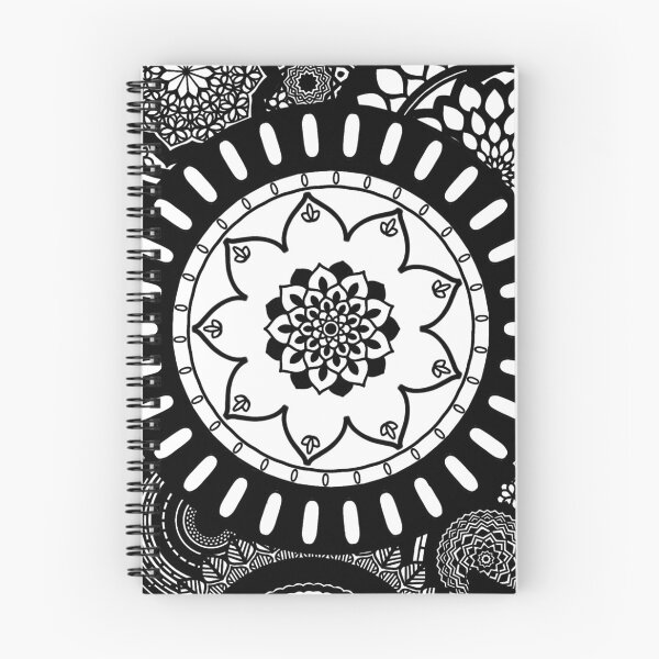 Item preview, midnight mandala  designed and sold by Hecky Thump  Designs.