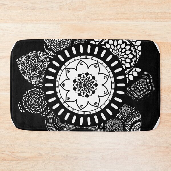 Item preview, midnight mandala  designed and sold by Hecky Thump  Designs.