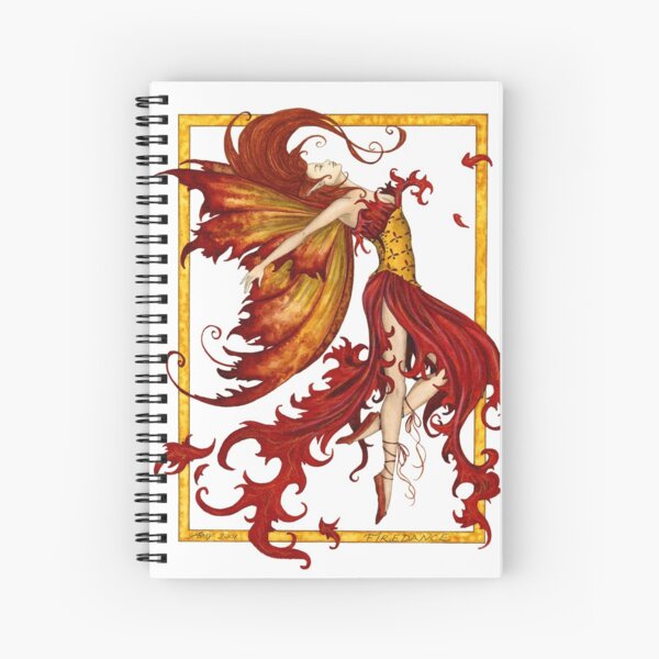 Aperçu de l'œuvre Danse du feu créée et vendue par AmyBrownArt.