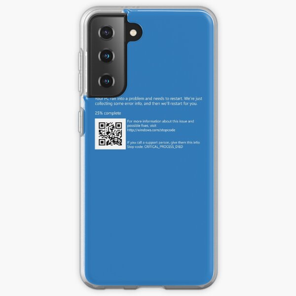 Blue Screen Of Death Windows 10 Cases For Samsung Galaxy Redbubble