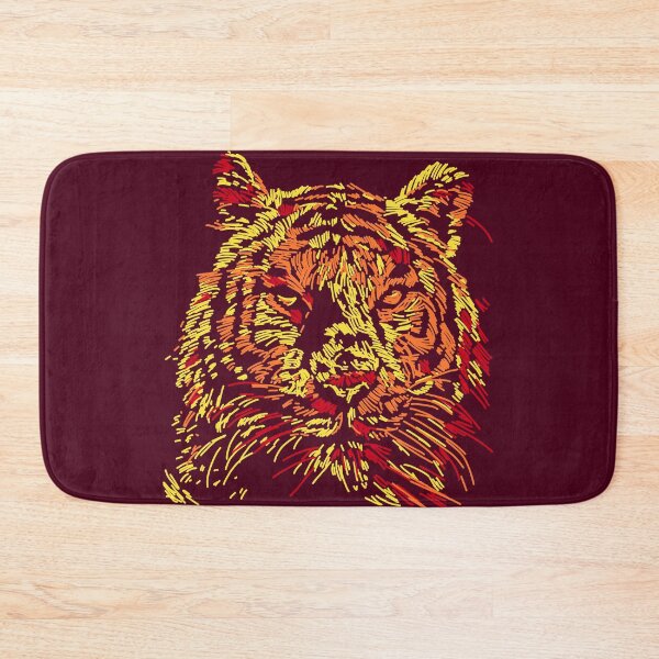 Item preview, Tiger Face Sketch designed and sold by machmigo.