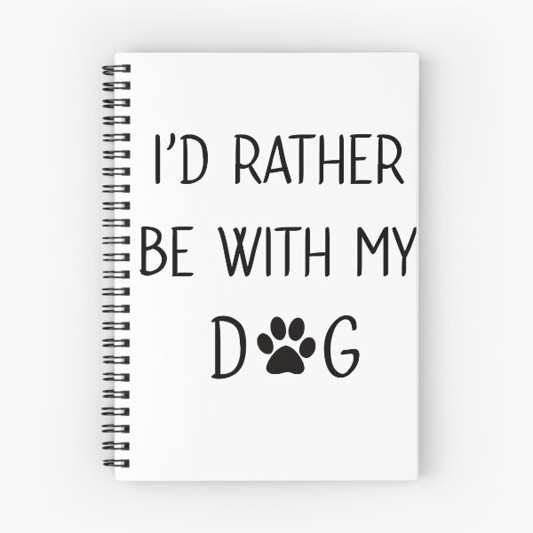 Item preview, Id rather be with my dog designed and sold by SamanthaClaire7.
