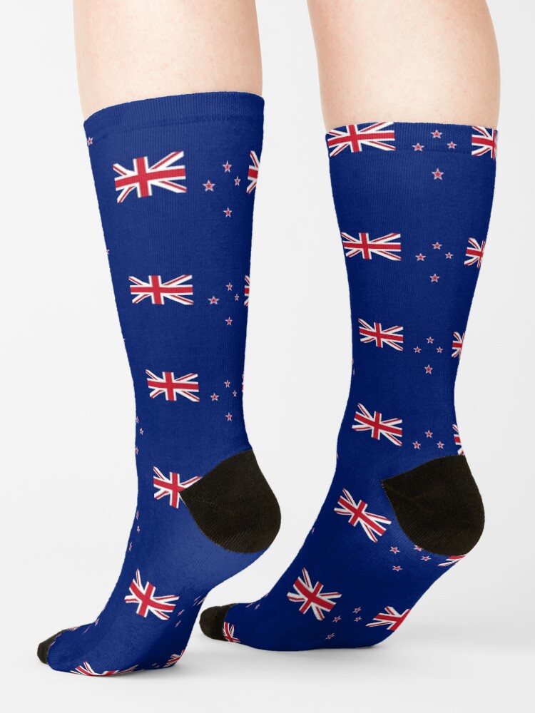 "New Zealand Flag" Socks for Sale by crizzinho Redbubble