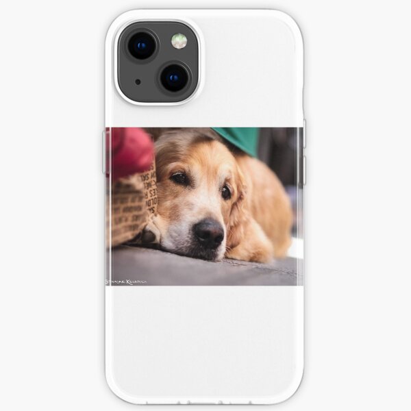 Dog's sorrow iPhone Soft Case