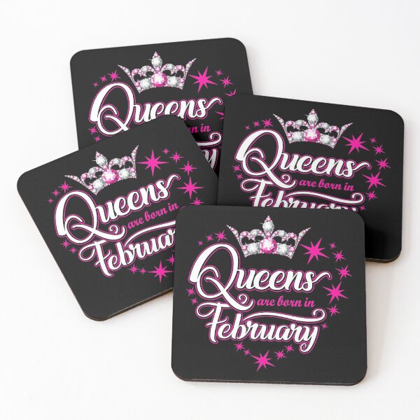 Item preview, Queens are born in February. Birthday party women’s designed and sold by iclipart.