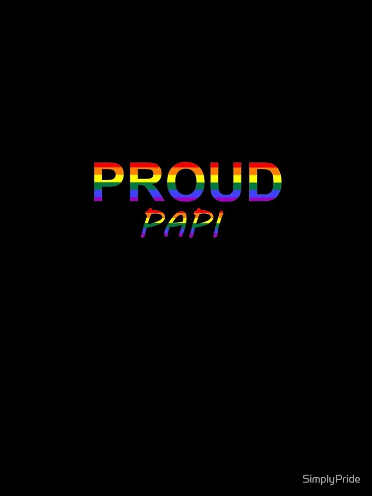 Thumbnail 4 of 4, iPhone Case, PROUD Papi designed and sold by SimplyPride.