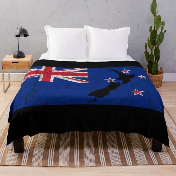 Item preview, New Zealand Flag Silhouette designed and sold by crizzinho.