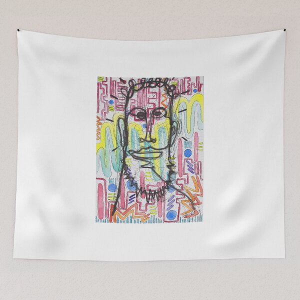 Item preview, Retro Watercolor Man designed and sold by Carz Artz.