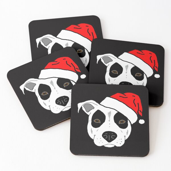 Item preview, christmas pit bull design designed and sold by baingraphics.