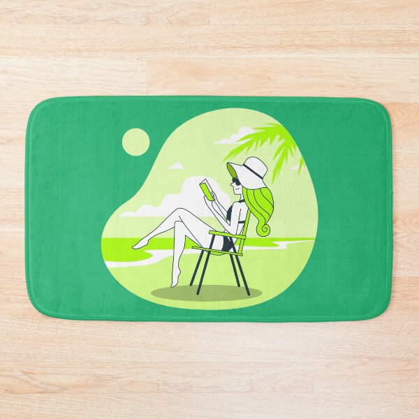 Item preview, Chilling Woman on the Beach designed and sold by parazitgoodz.