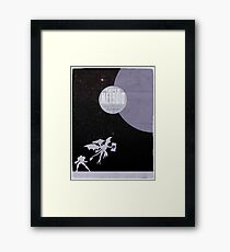 Minimalist Video Games: Super Metroid Framed Print