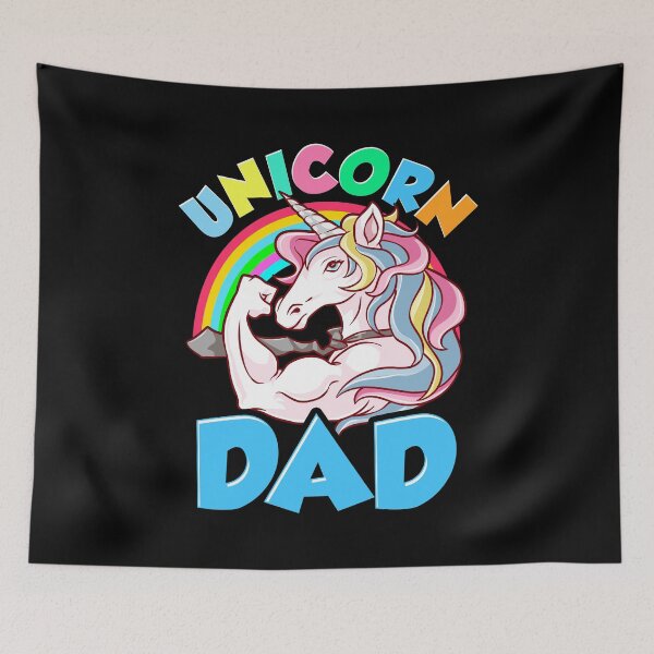 Item preview, Awesome Unicorn Dad Cool Unicorn Dads designed and sold by perfectpresents.