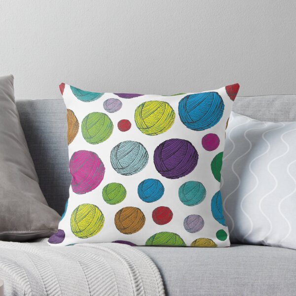 Item preview, Colourful modern yarn/wool design for knitting, crochet and more designed and sold by size3art.