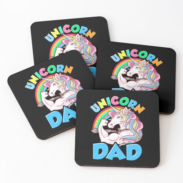 Item preview, Awesome Unicorn Dad Cool Unicorn Dads designed and sold by perfectpresents.
