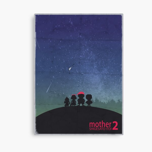 "Minimalist Video Games Mother 2 " Canvas Print for Sale by colorlust