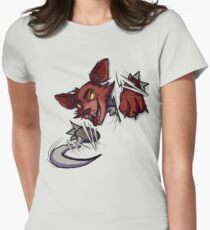 Camiseta entallada para mujer ¡Aquí está Foxy!