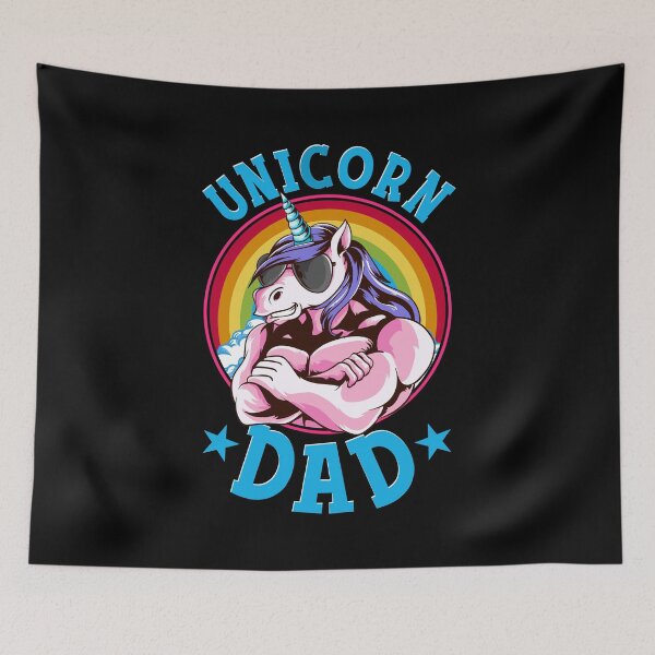 Item preview, Unicorn Dad Proud Fathers of a Unicorn Princess designed and sold by perfectpresents.