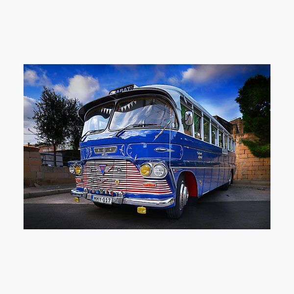 Artikelvorschau, Malta Bus Rabat Route 1965 A.D. entworfen und verkauft von Edwin  Catania.