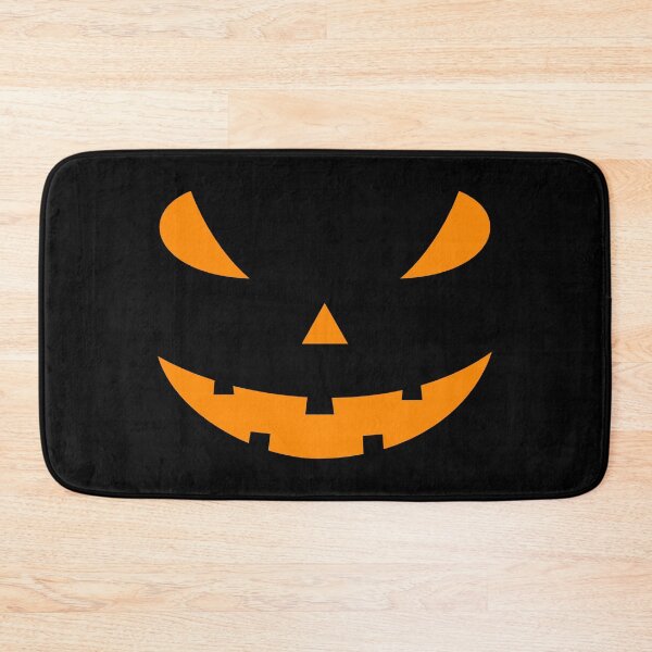 Item preview, Evil Halloween Pumpkin Smiling Face designed and sold by mrhighsky.