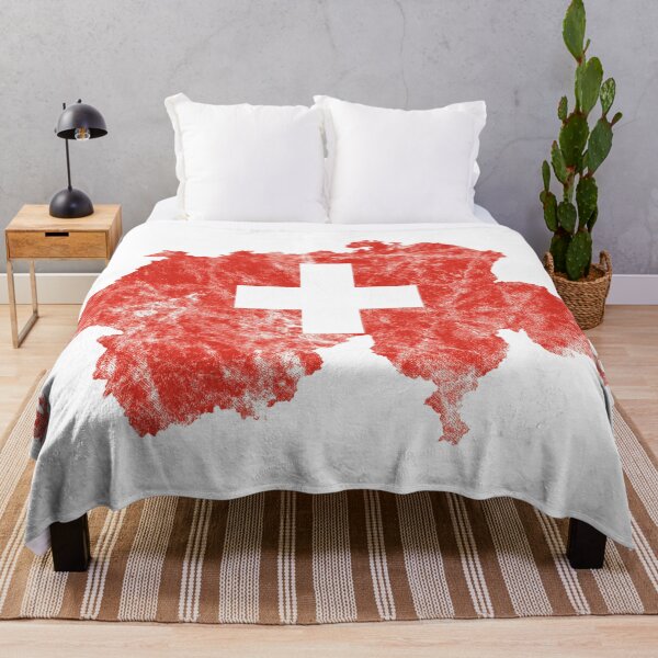 Item preview, Switzerland Silhouette Flag designed and sold by crizzinho.