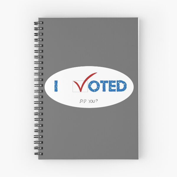Item preview, I voted, did you? Oval design designed and sold by fivevotesdown.
