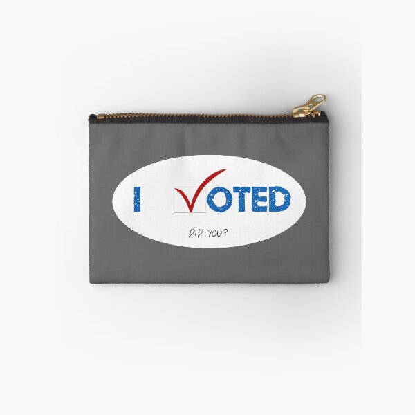 Item preview, I voted, did you? Oval design designed and sold by fivevotesdown.