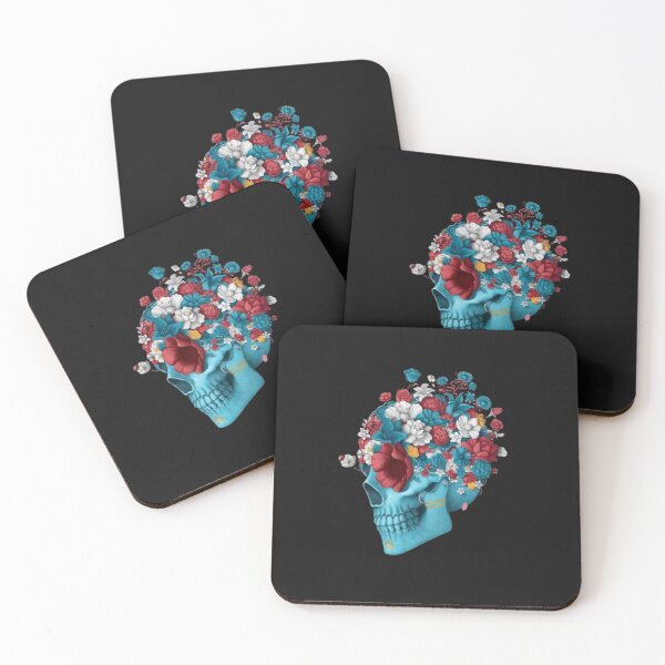 Item preview, Cráneo floreciente designed and sold by Medly.