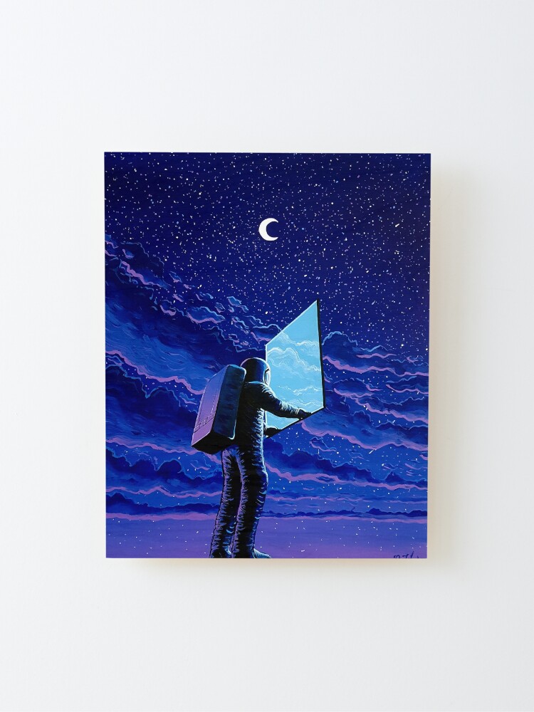 Alternate view of A Room With A View Mounted Print