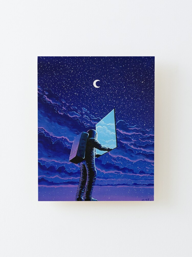 Alternate view of A Room With A View Mounted Print
