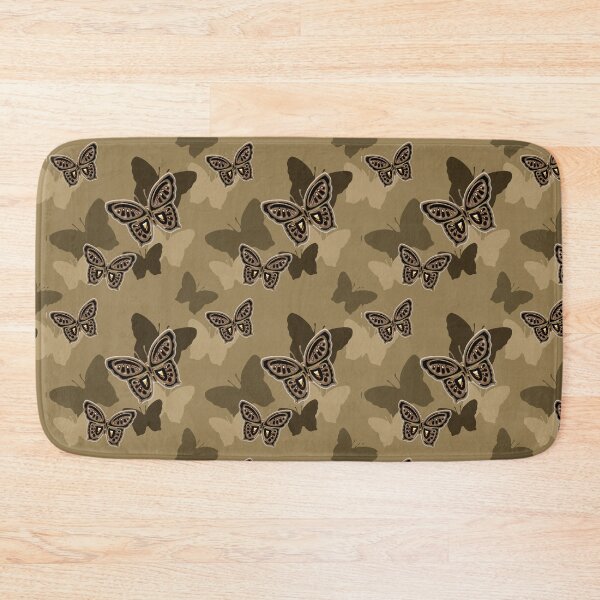 Item preview, Camouflage Brown in Blue designed and sold by Sharon Schwalbe.