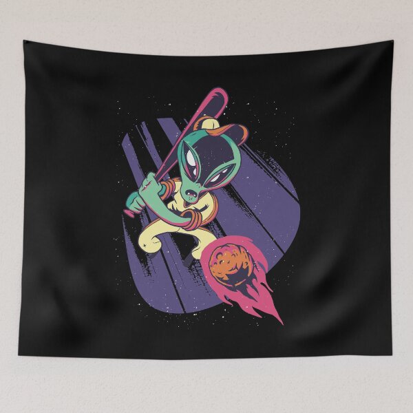 Item preview, Baseball Alien Space designed and sold by AaaleXX.