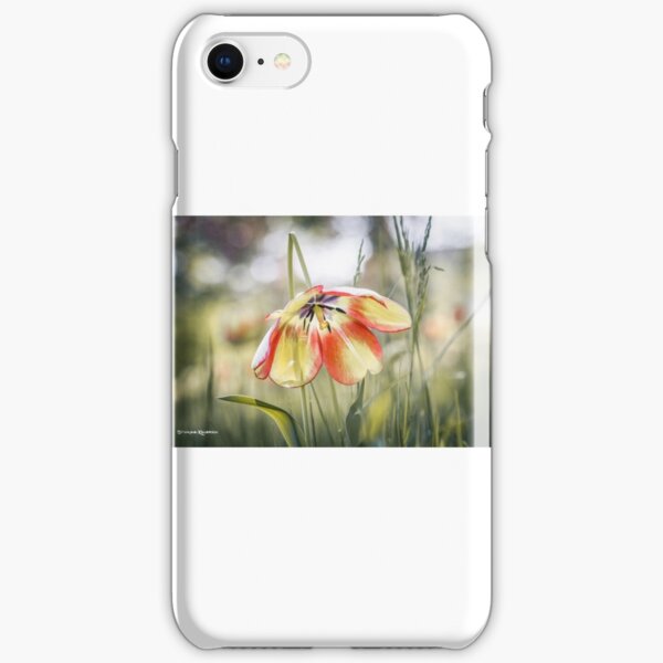 An umbrella flower iPhone Snap Case