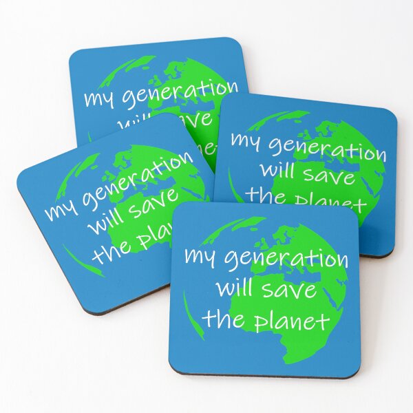 Item preview, My Generation Will Save The Planet designed and sold by SlumCity.