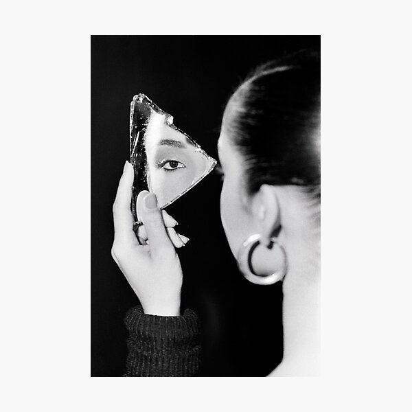 Sade in Mirror Photographic Print