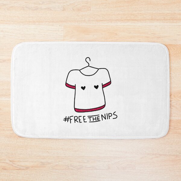 Item preview, FREE THE NIPS designed and sold by Spitfire July Doodles.
