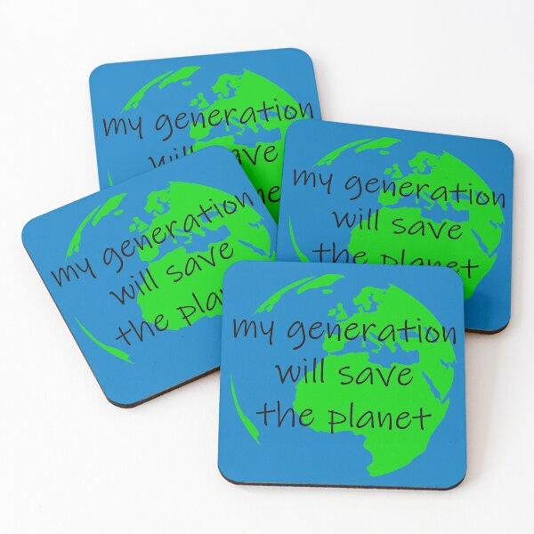 Item preview, My Generation Will Save The Planet designed and sold by SlumCity.