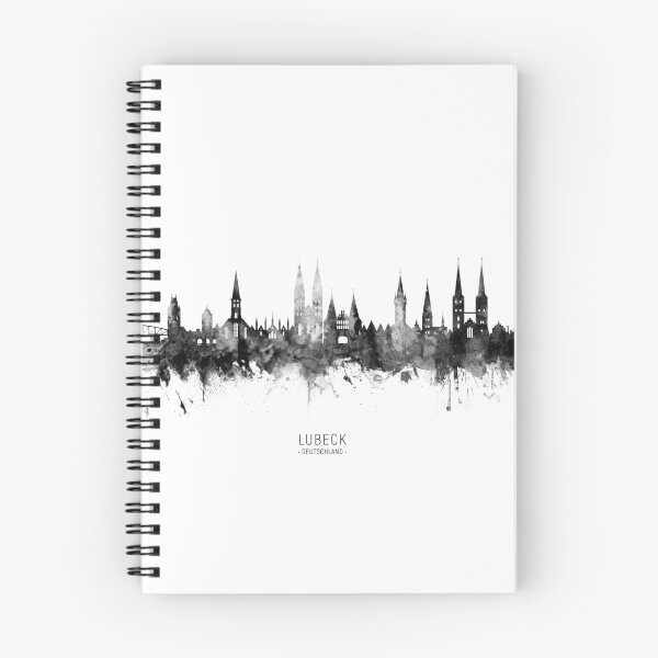 Item preview, Lubeck Germany Skyline designed and sold by ArtPrints.
