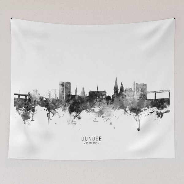 Item preview, Dundee Scotland Skyline designed and sold by ArtPrints.