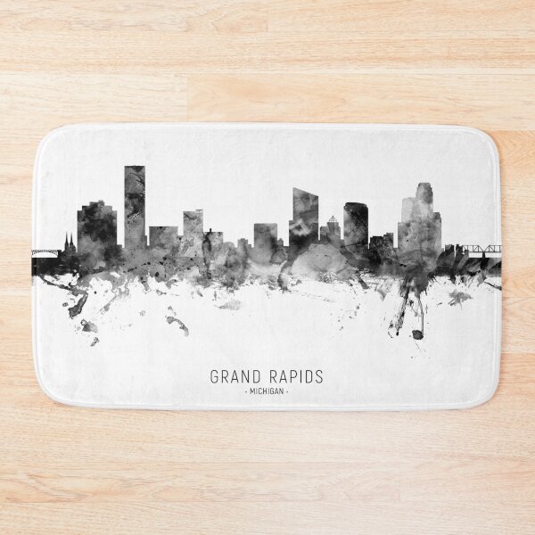 Item preview, Grand Rapids Michigan Skyline designed and sold by ArtPrints.