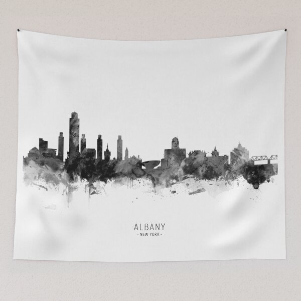 Artikelvorschau, Albany New York Skyline entworfen und verkauft von ArtPrints.