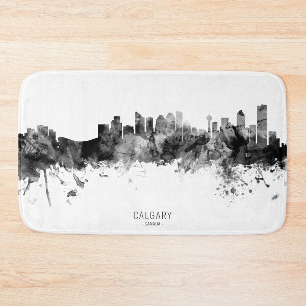 Item preview, Calgary Canada Skyline designed and sold by ArtPrints.