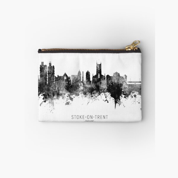 Item preview, Stoke-on-Trent England Skyline designed and sold by ArtPrints.