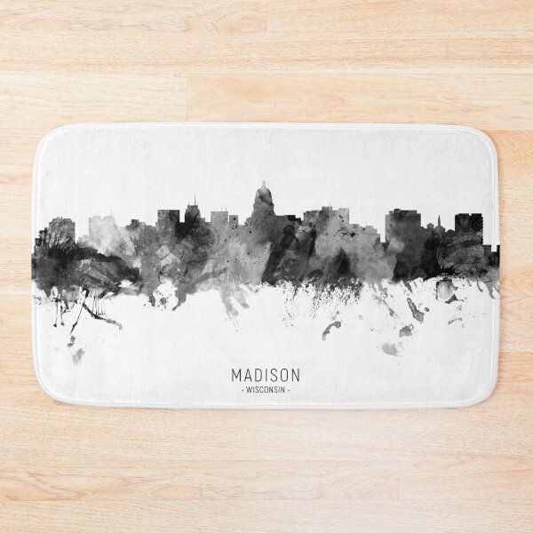 Artikelvorschau, Madison Wisconsin Skyline entworfen und verkauft von ArtPrints.