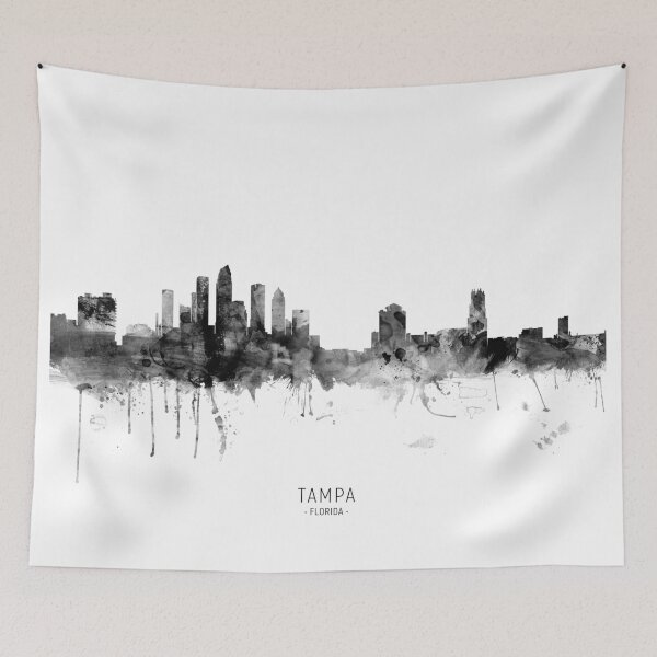 Item preview, Tampa Florida Skyline designed and sold by ArtPrints.