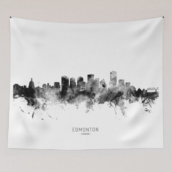 Item preview, Edmonton Canada Skyline designed and sold by ArtPrints.