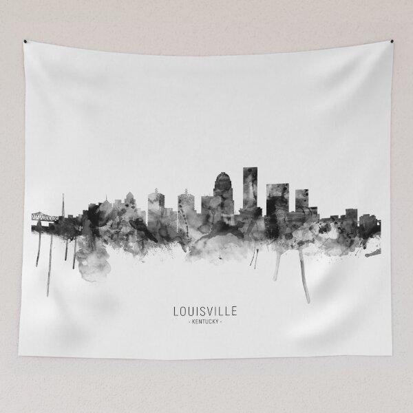 Item preview, Louisville Kentucky City Skyline designed and sold by ArtPrints.